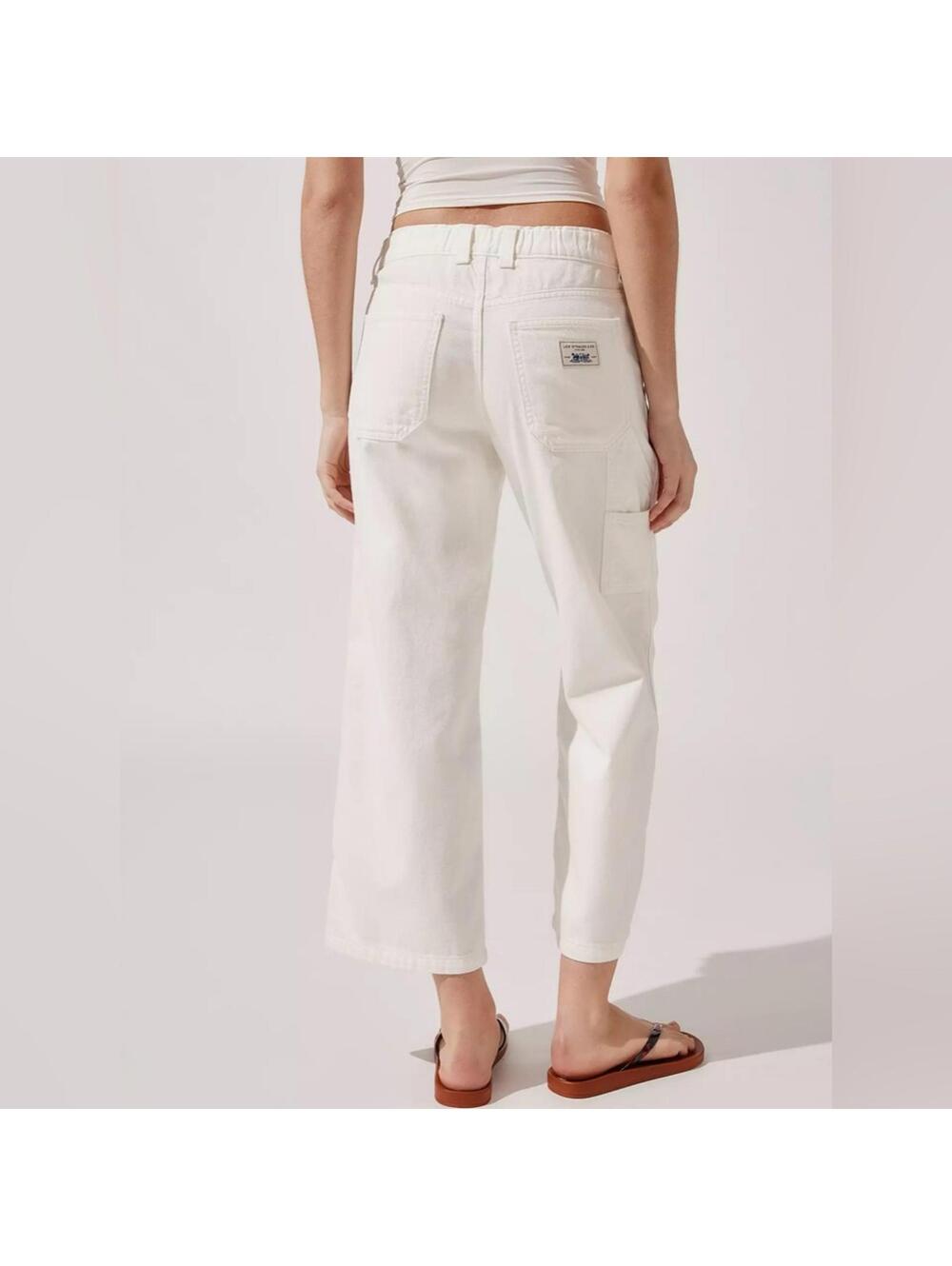 Levi's Premium Baggy Carpenter Featherweight Jeans NWT 25x31 White - Picture 4 of 6